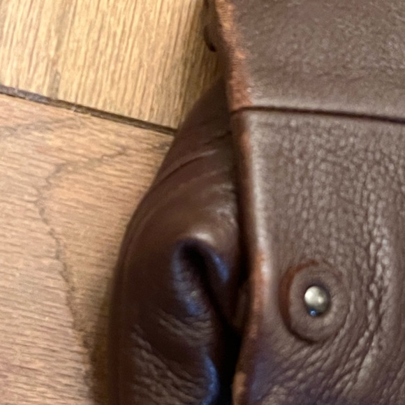 Bottega Veneta CHOCOLATE Brown leather bag with woven straps. Stunning! - Picture 4 of 13